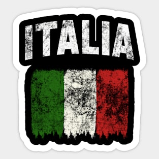 Italia - Italian Flag Sticker